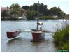 Trimaran Amateur le long de l'Hrault